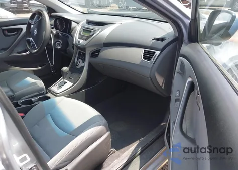 2012 Hyundai Elantra Gls from USA, damaged, VIN 5NPDH4AE9CH073774